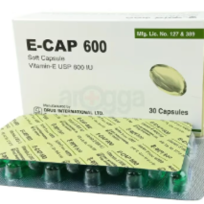 E Cap 600 IU Capsule